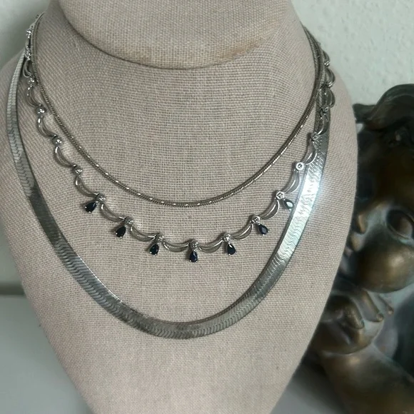 30 PIECE Sterling SILVER Women’s JEWELRY LOT - Picture 2 of 9